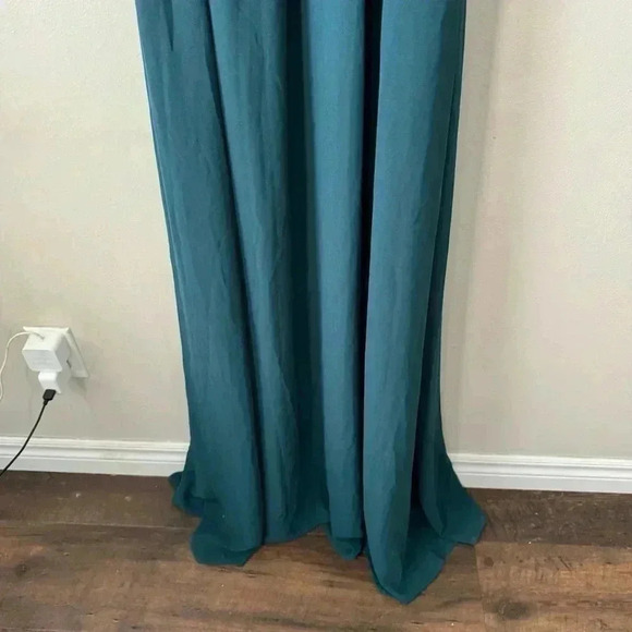 NWT SHOW ME YOUR MUMU Rebecca  Ruffle Maxi Dress XS - Picture 7 of 10